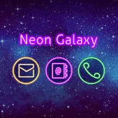 Neon Galaxy ＋HOME的主題