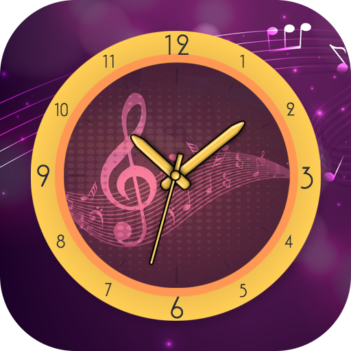 Music Clock Live Wallpaper