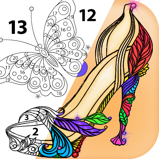 Color by number free - color by number games