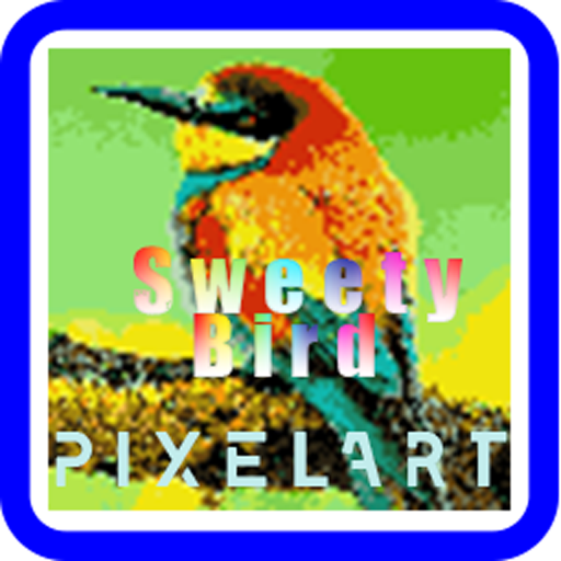 Sweet Bird - Color Art By Number