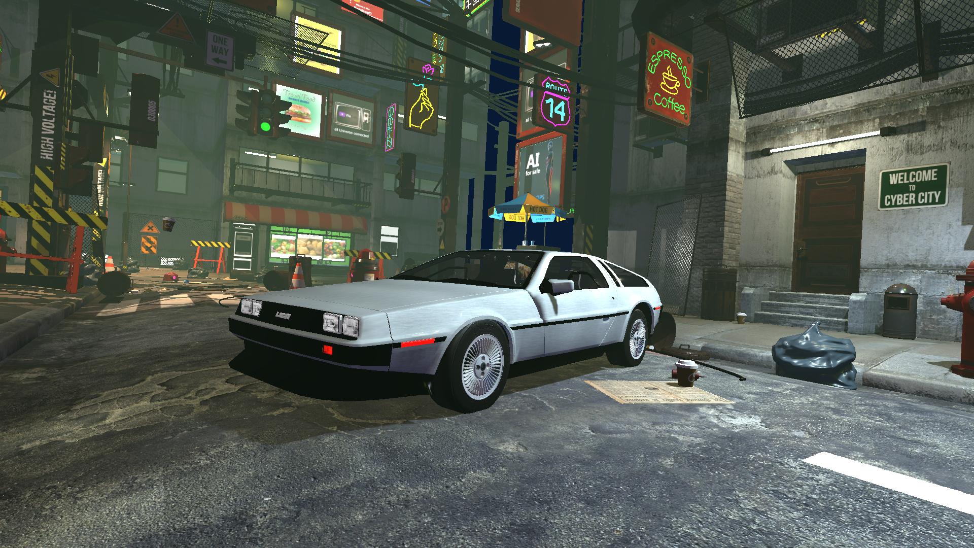 Скачать Drive Delorean DMC Simulator на ПК | Официальный представитель  GameLoop