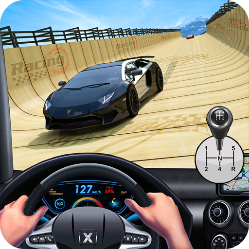 जीटी मेगा स्टंट: गाड़ी खेल 3डी