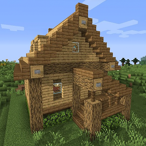 casa para minecraft pe