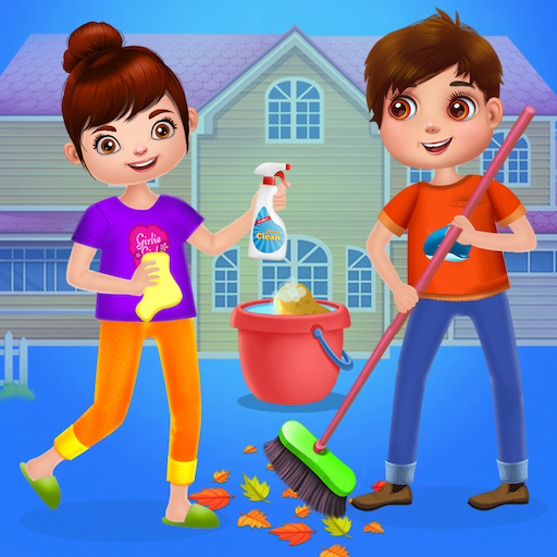 Kids House Cleaning - Kids House Cleanup Games