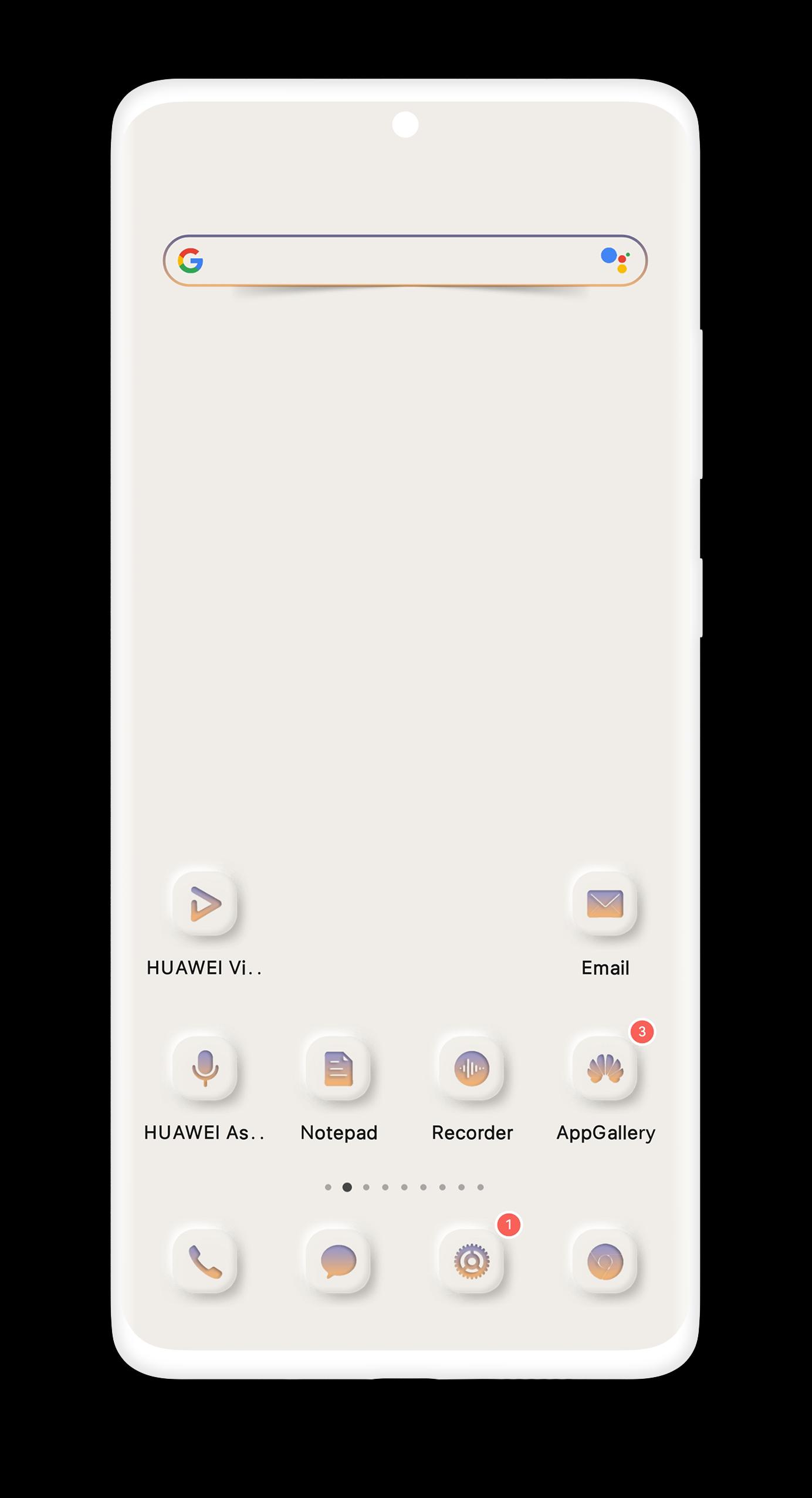 Descargar Minimal Shadow EMUI 11 Theme en PC | GameLoop Oficial
