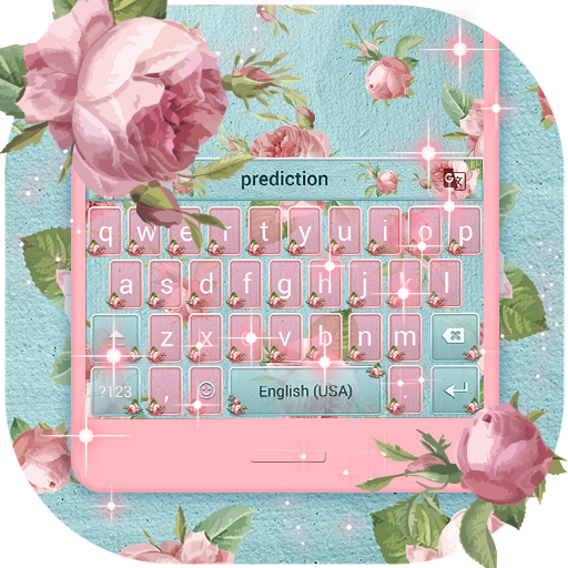 Floral Keyboard Theme