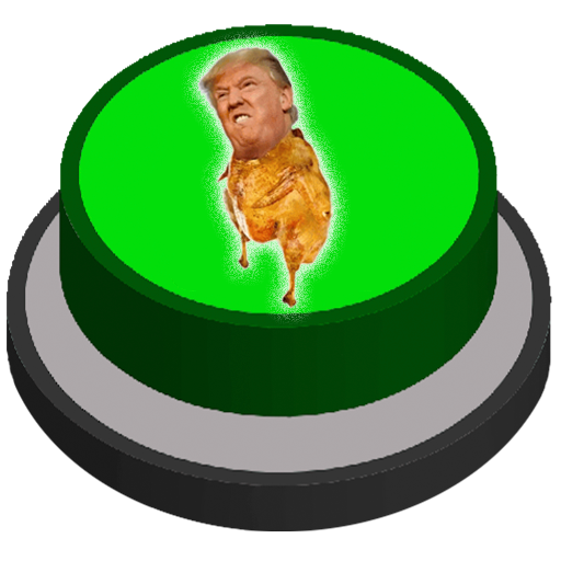 Trump Chicken Dance Button