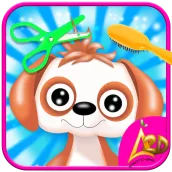 Pets Hair art dress up Salon