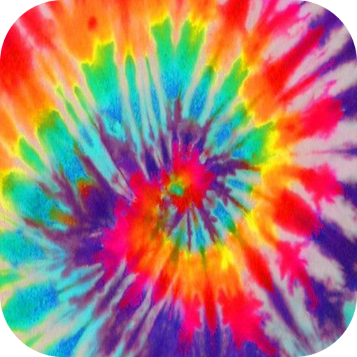 Papel de parede tie dye