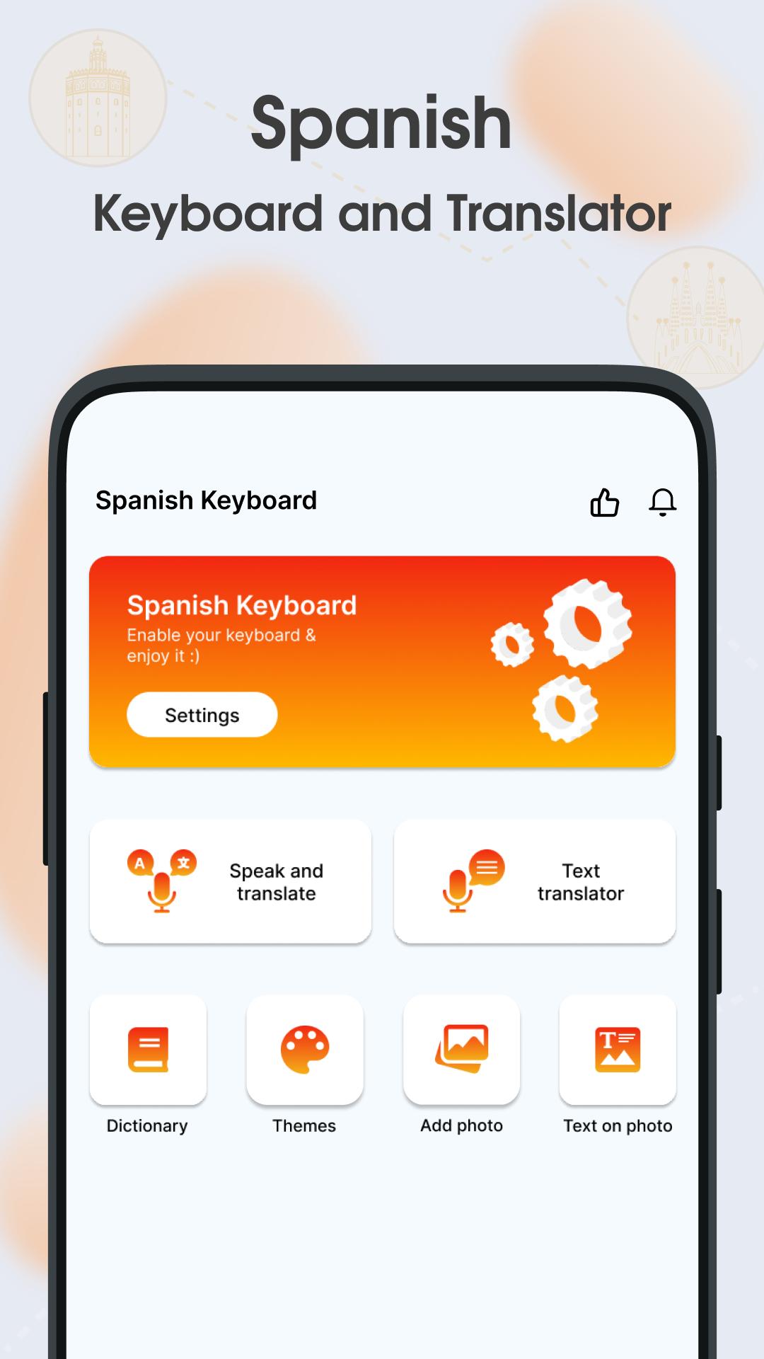 Скачать Spanish keyboard: voice typing на ПК | Официальный представитель  GameLoop