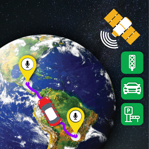 Satellite View - GPS World Map