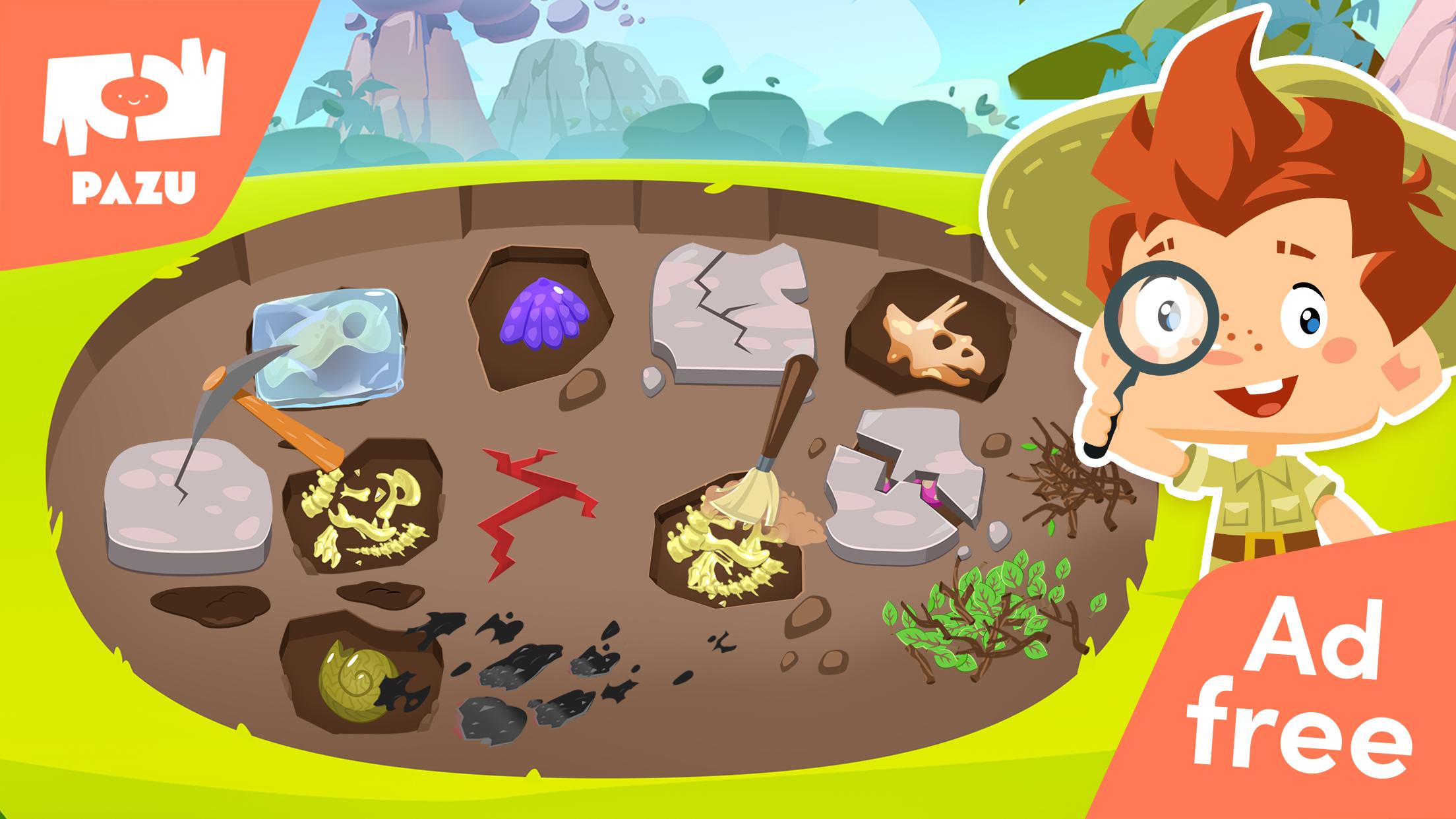 Download & Play Jurassic Dig - Games for kids on PC & Mac (Emulator)