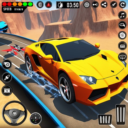 Mobil Aksi permainan -Mobil 3d