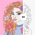 Páginas de livros para colorir