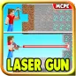 Laser Gun Mod for Minecraft PE