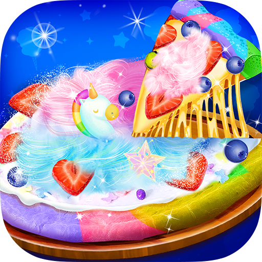 Unicorn Pizza - Sweet Rainbow Unicorn Food Maker