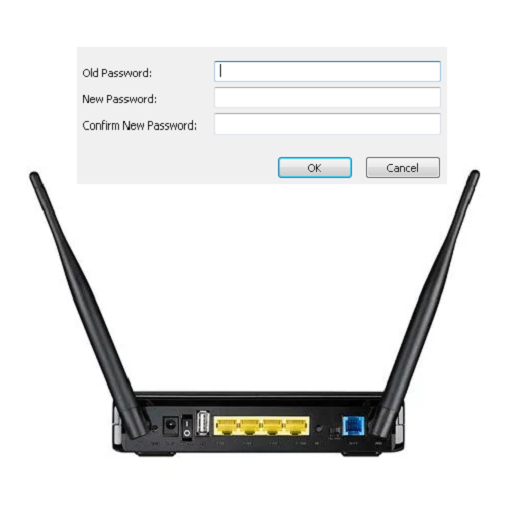 cara menukar katalaluan router