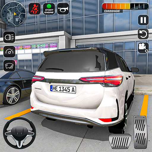 Jogo de condução de carros SUV