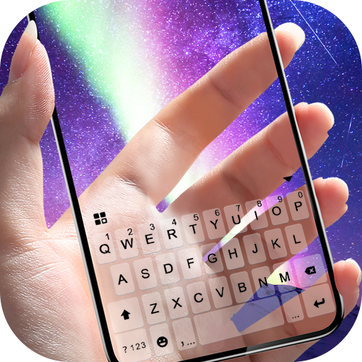 Theme Transparent Galaxy