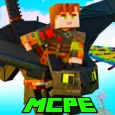 Train Your Dragon Mod for MCPE