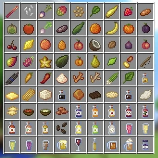 Pam harvest mod Minecraft PE