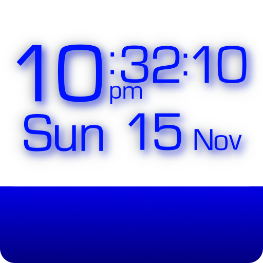 Flexi Clock Widget (Seconds)