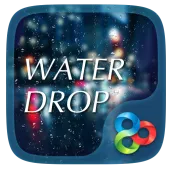 Drop Rain 3D Go Launcher Theme
