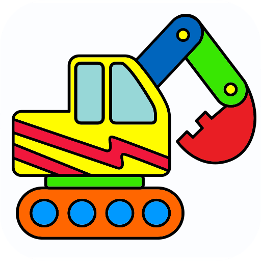 Construction Vehicles Coloring