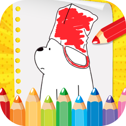 Cute Bears Coloring Book