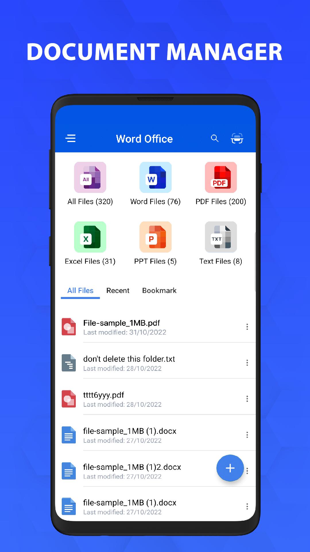 Скачать Word Office - Docx reader на ПК | Официальный представитель GameLoop