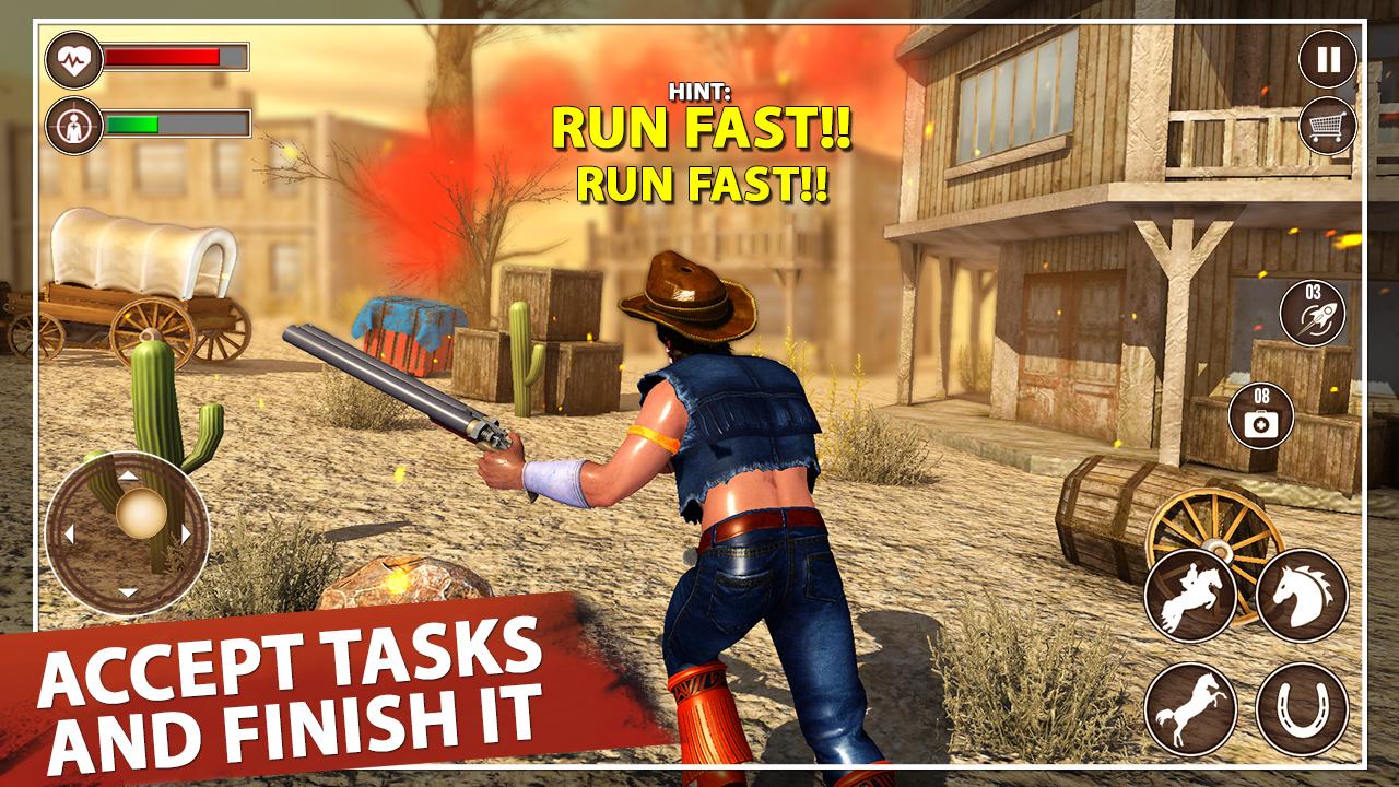 Download Western Cowboy Action Adventur android on PC