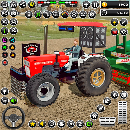 Farming Games Tractor Driving