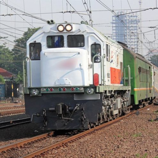 インドネシアのテーマの電車