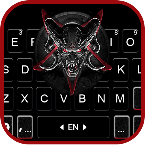 Creepy Demon कीबोर्ड पृष्ठभूमि
