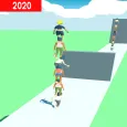 Human Jump Tower - stack run g