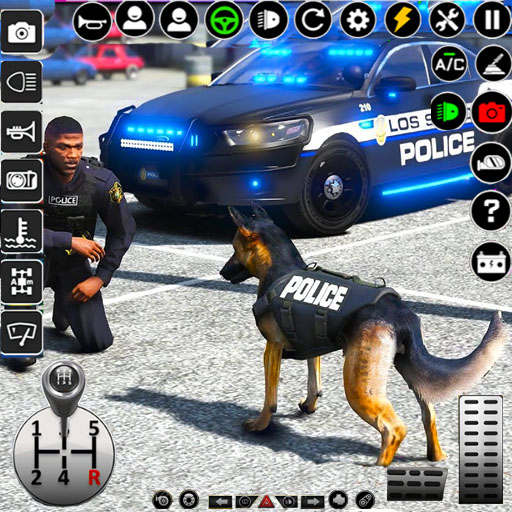 jogo de carro de policia