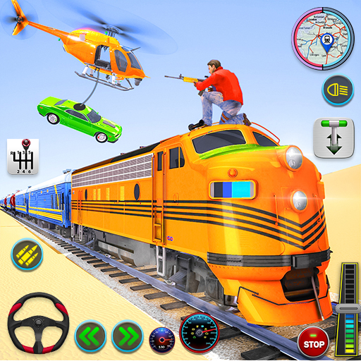 Tren Hırsızlığı Oyunları 3d