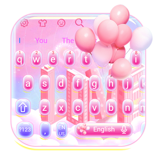 Pink Love Keyboard