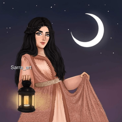 خلفيات وصور بنات رمضان 2022