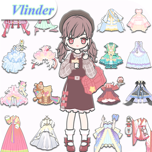 Vlinder Life: 二次元公主女生養成換裝扮遊戲