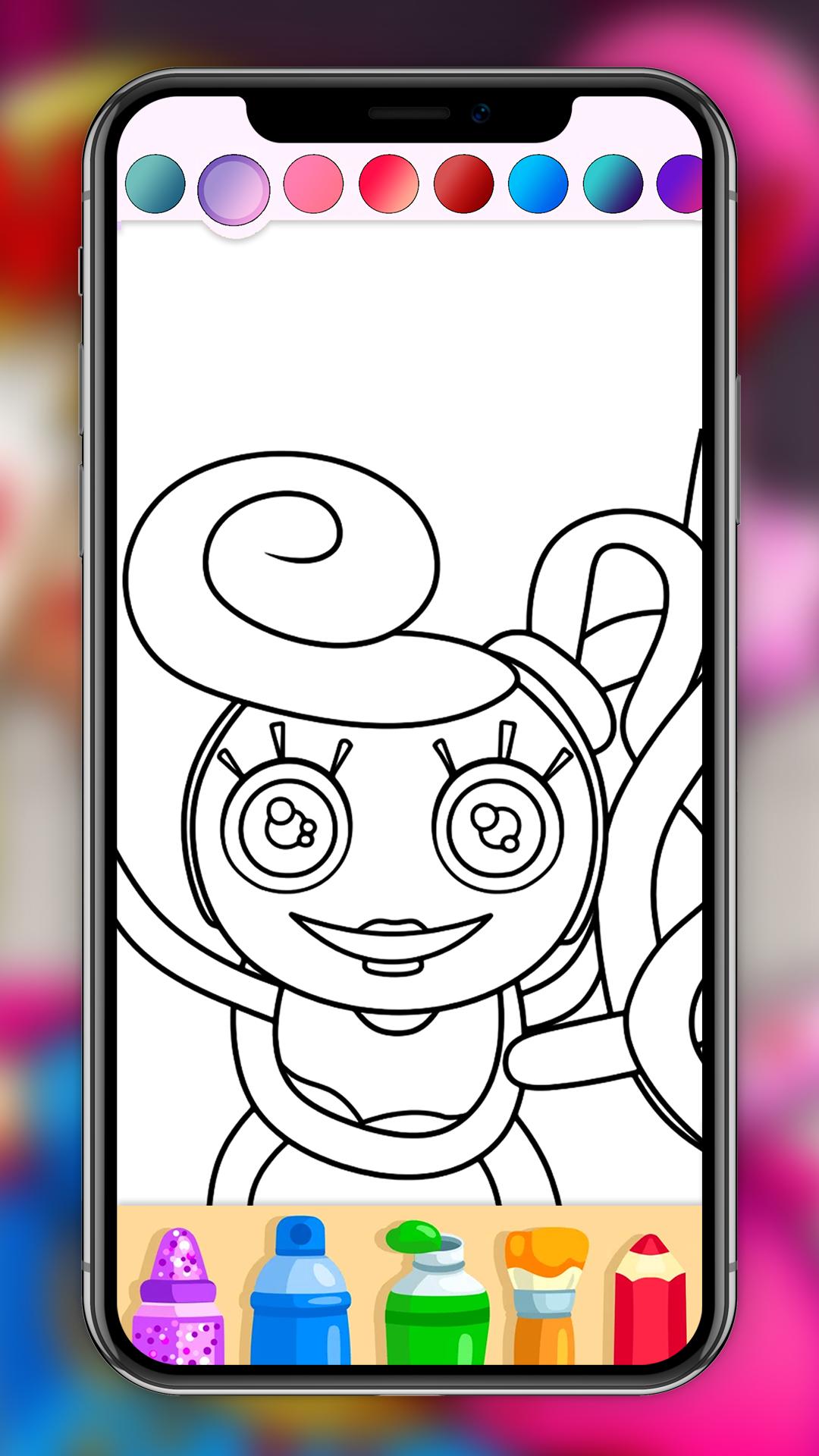 Скачать Mommy Long Legs Coloring Game на ПК | Официальный представитель  GameLoop