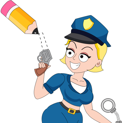 Draw Police -トリッキーなパズル