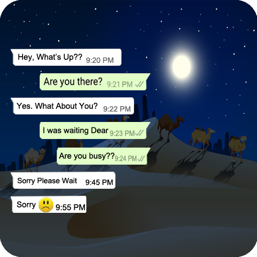 Dark Chat Screen Themes – Nigh