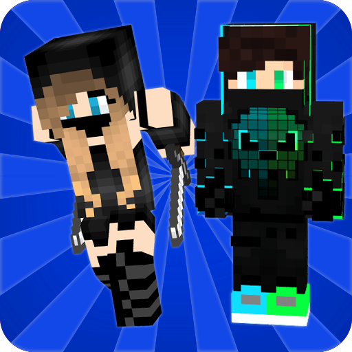 Boys and girls ninja skins for Minecraft pe