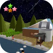 逃脫遊戲 : 繁星滿天的夜晚和螢火蟲