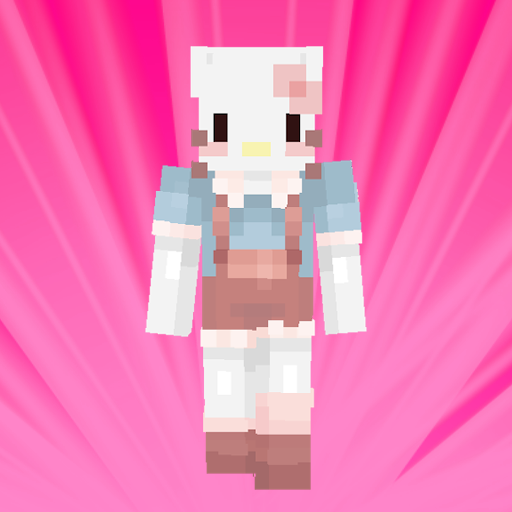 Hello Kitty Mod Skin for MCpe