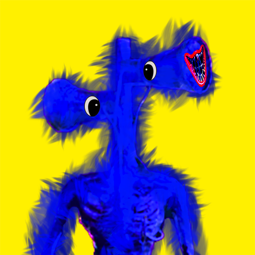 Sirenhead 3d io Blue Monster