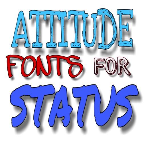 Attitude Fonts For Status