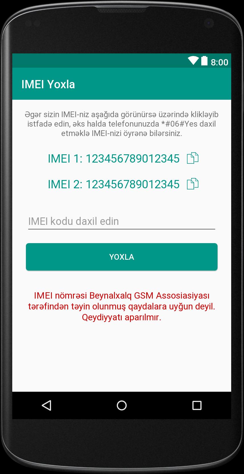 Скачать IMEI Yoxla на ПК | Официальный представитель GameLoop