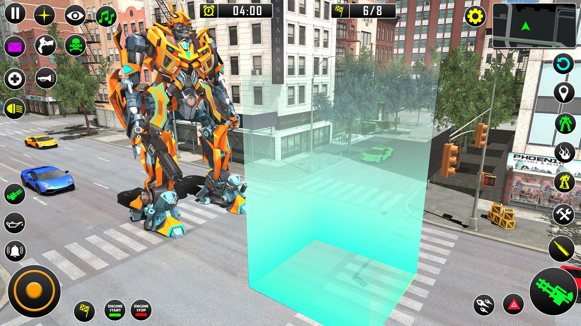 Download do APK de Carro Robô Transformar Jogo-Car Transformando Robô para  Android